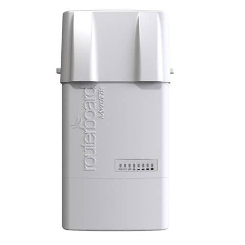 BaseBox 2, 1 x Gigabit LAN, USB, miniPCIe, 802.11b/g/n 2.4Ghz 2x2, PoE, outdoor - MikroTik