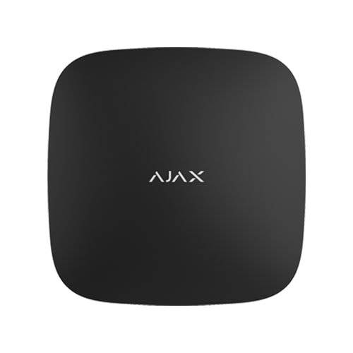 Centrala alarma wireless AJAX HubPlus - negru, 2xSIM, 3G/2G, Ethernet, Wi-Fi - AJAX