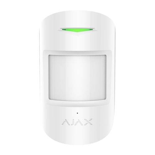 Detector combinat PIR + geam spart, wireless, alb - AJAX