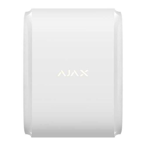 Detector miscare tip cortina DualCurtain Outdoor, wireless, alb - AJAX