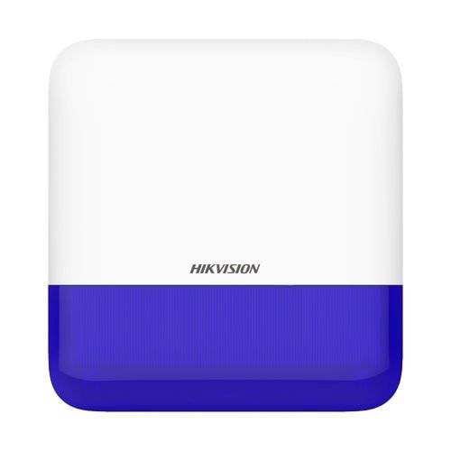 Sirena wireless AX PRO de exterior cu flash, led albastru, 868Mhz - HIKVISION