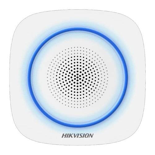 Sirena wireless AX PRO de interior cu led albastru, 868Mhz - HIKVISION