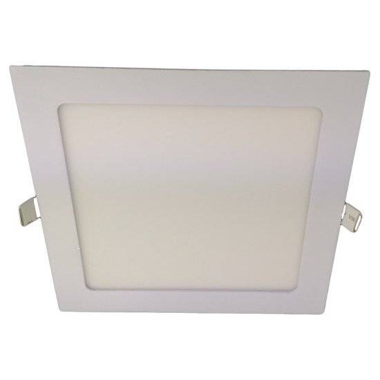 Spot Led Slim Patrat 193x193mm, 15W=100W, 6400K, lumina rece