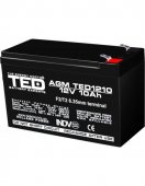 Acumulator AGM VRLA 12V 10A- TED