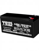 Acumulator AGM VRLA 12V 1,4A- TED