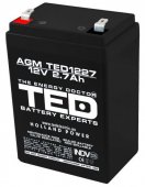 Acumulator AGM VRLA 12V 2,7A- TED