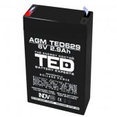 Acumulator AGM VRLA 6V 2,9A - TED