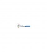 Cablu S/FTP C7, 4x2xAWG23, 1000MHz, LS0H-3, albastru- SCHRACK 1000M