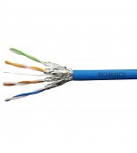 Cablu U/FTP Cat.6a, 4x2xAWG23/1, 500Mhz, LS0H, Dca, albastru-SCHRACK