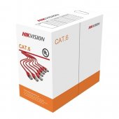 Cablu UTP cat6 0.565mm, cupru integral, cutie 305 metri - HIKVISION