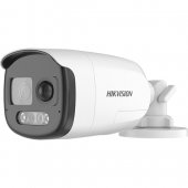 Camera AnalogHD ColorVu 2MP cu PIR si alarma incorporata, lentila 2.8mm, lumina alba 40 m, Audio - HIKVISION