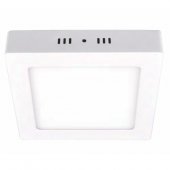 Spot Led Patrat 300X300X37mm, aplicat, 24W=200W, 6400K, lumina rece