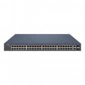 Switch 48 porturi Gigabit PoE, 2 porturi Gigabit RJ45, 2 x SFP, SMART Management - HIKVISION