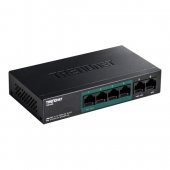 Switch 6 porturi Fast Ethernet PoE+ 60W - TRENDnet