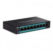 Switch 8 porturi Fast Ethernet Long Range 250m PoE+ 60W, 1 port Fast Ethernet - TRENDnet