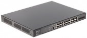Switch TP-Link TL-SG3428MP, managed L2+,24× 10/100/1000Mbps RJ45 Ports, 4× Gigabit SFP Slots