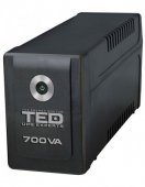 UPS 700VA/400W LED Line Interactive AVR 2 schuko-TED Electric